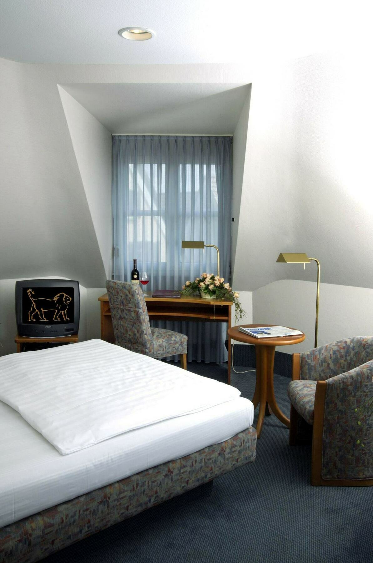 Hotel Loewen-Seckenheim Mannheim Bagian luar foto